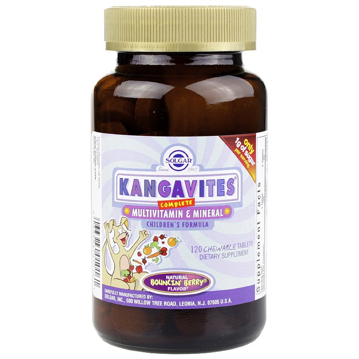 Solgar Kangavites Multivitamin & Mineral, 120 Tabs