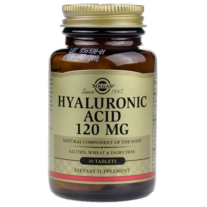 Solgar  Hyaluronic Acid 120 MG (30 Tablets) 