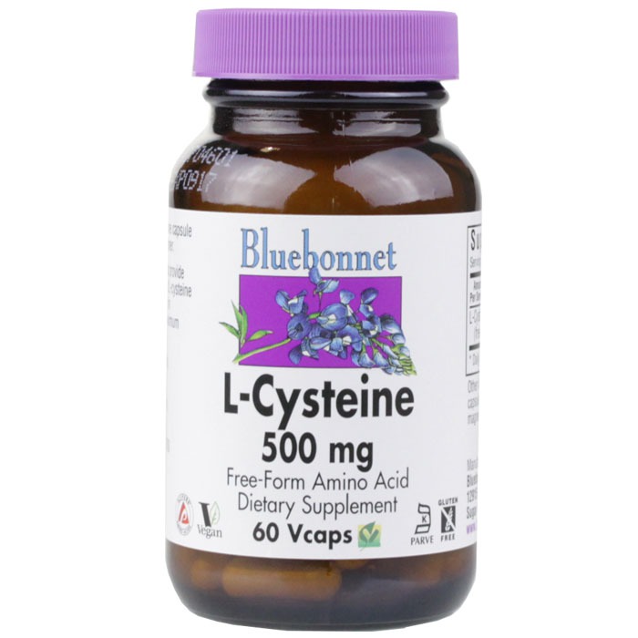 Bluebonnet Nutrition L-Cysteine 500 mg (60 Vcaps)