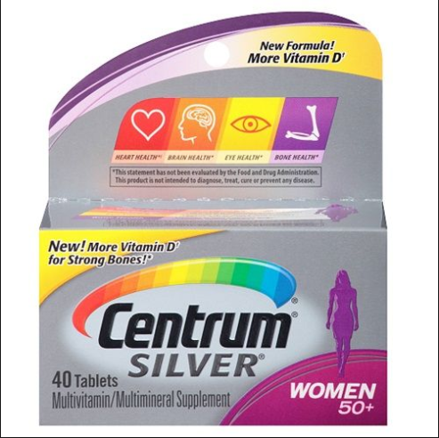 Centrum Silver Multivitamin for Women, 100 tabs