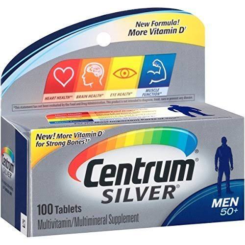 Centrum Silver Multivitamin for Men, 100 tabs