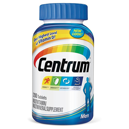 Centrum Men's Multivitamin/Multimineral Supplement (200 Tablets)