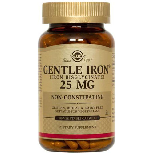 Solgar Gentle Iron Vegetable (180 Capsules)