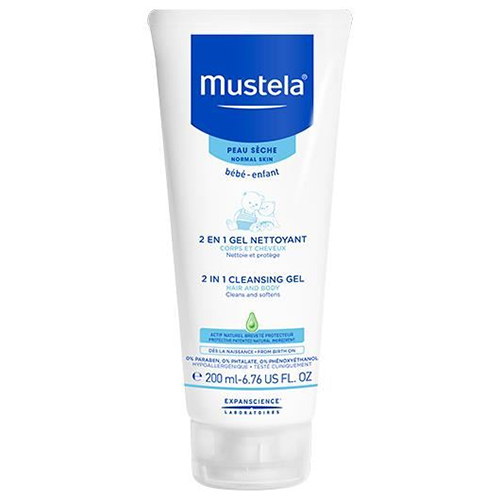 Mustela, Baby, 2 In 1 Cleansing Gel, For Normal Skin, 6.76 fl oz. 