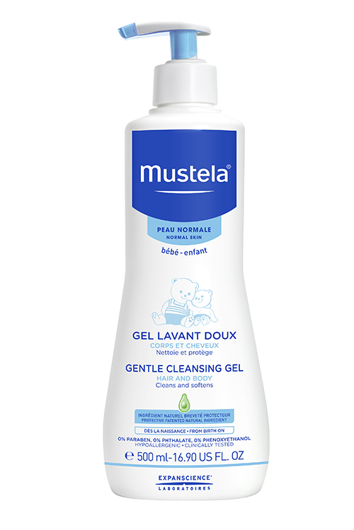 Mustela Gentle Cleansing Gel For Normal Skin, 16.9 fl oz 