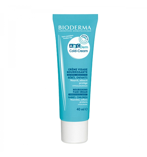 Bioderma ABCDerm Cold Cream, Face Cream, 1.33 fl oz 