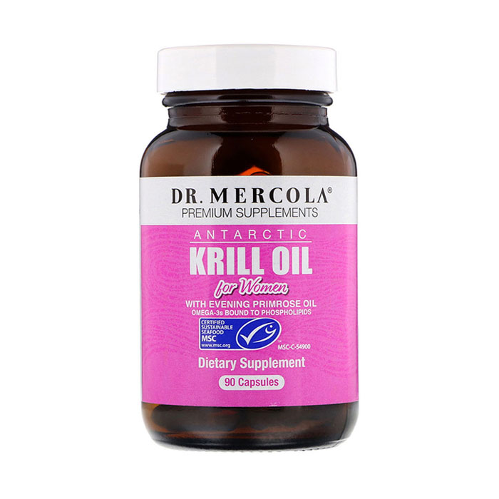 Dr.Mercola Antarctic Krill Oil for Women, 90capsules 