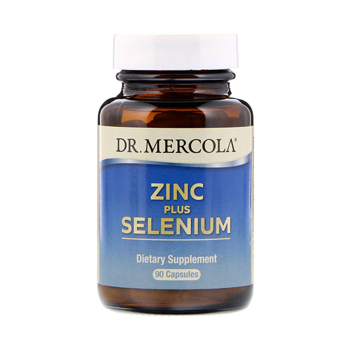 Dr.Mercola Zinc plus Selenium 15mg, 90 capsules