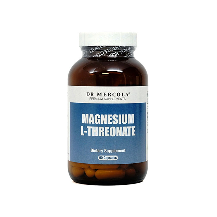 Dr. Mercola Magnesium L-Threonate (2000 mg), 90 Capsules 