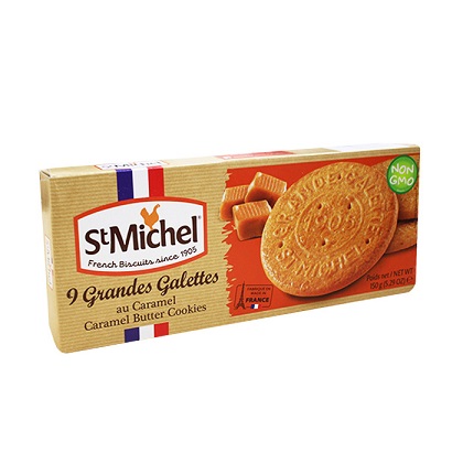 St Michel French Biscuits Caramel Butter Cookies