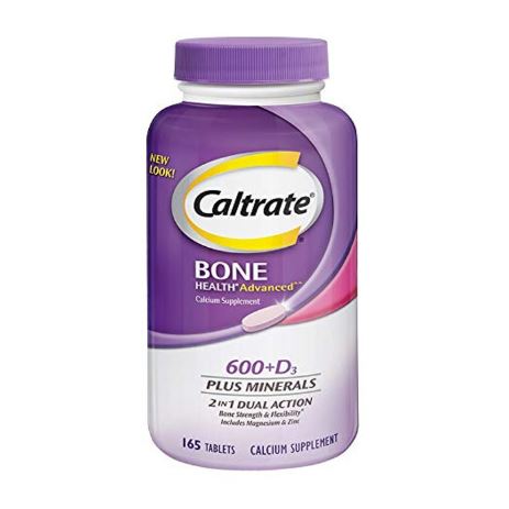 Caltrate Bone Health 600+D3 Plus Minerals, 165 tablets