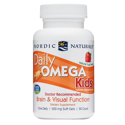 Nordic Naturals Daily Omega Kids, 30 Softgels