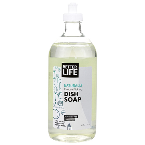 Better Life Naturally Grease-Kicking Dish Soap 22oz