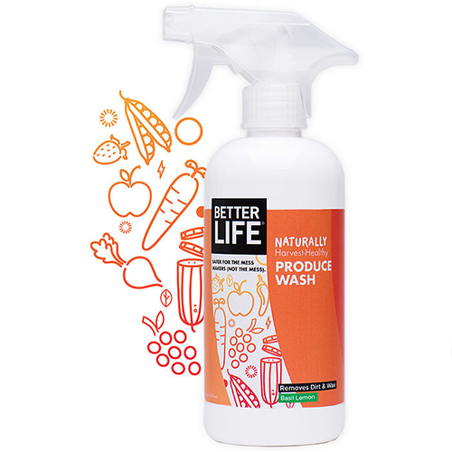 Better Life Naturally Harvest-Healthy Produce Wash