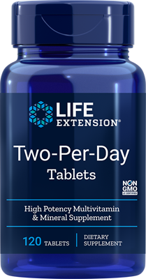 Life Extension Two-per-Day, 120 Tablets