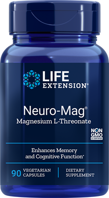 Life Extension Neuro-Mag Magnesium L-Threonate, 90 Capsules