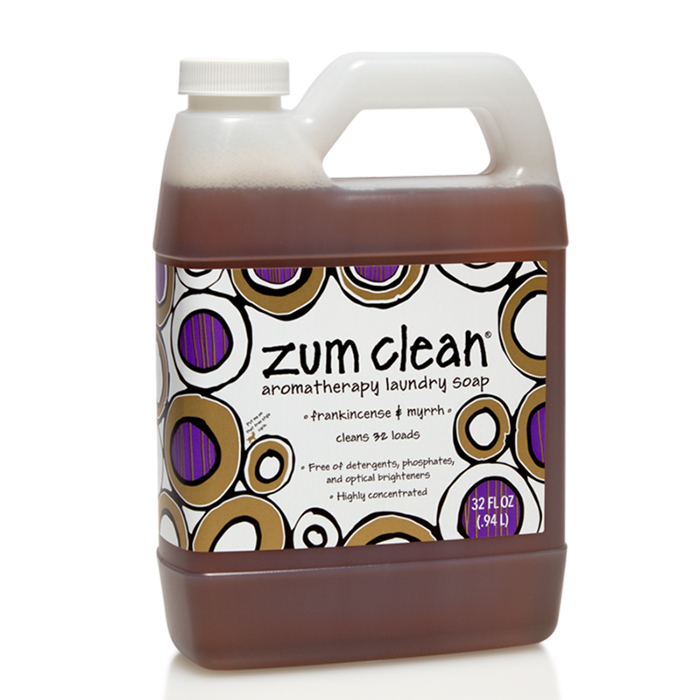 Indigo Wild Zum clean Laundry Soap Frankincense & Myrrh 32 fl oz